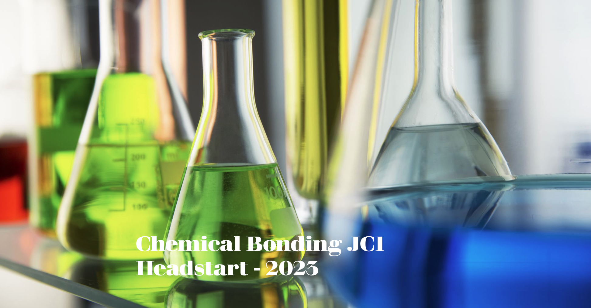 JC1 – Headstart Chemical Bonding – 2023