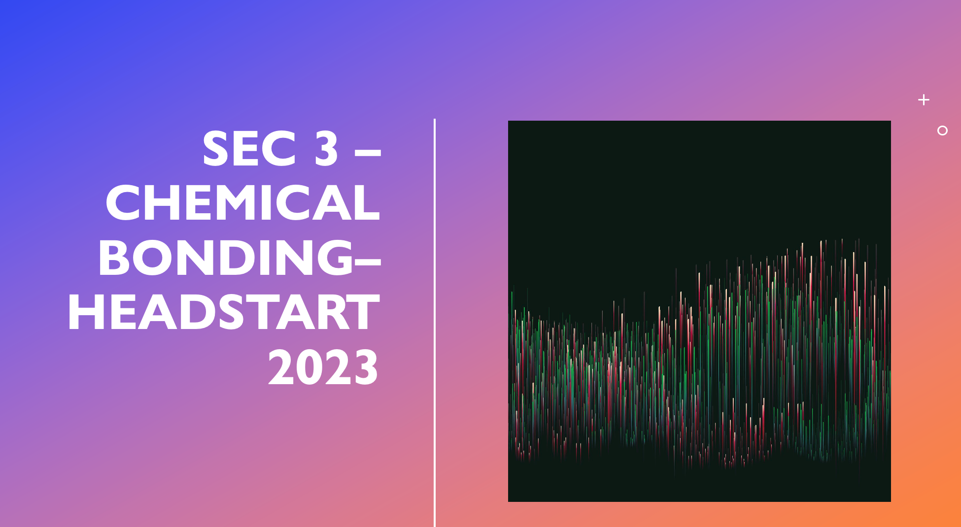 Sec 3- Chemical Bonding – Headstart – 2023